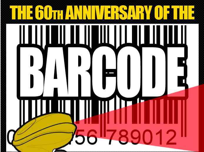 Bar code 60th anniversary
